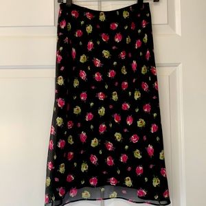 Like New Express Flowy Skirt Fully Lined